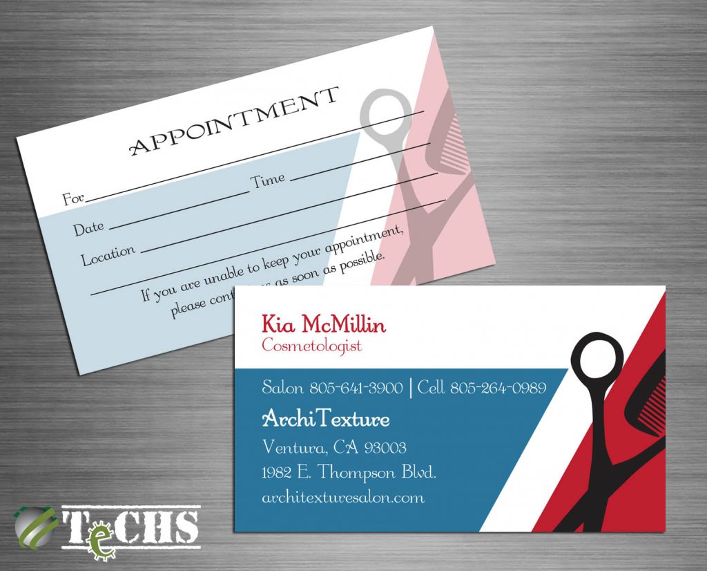 Business Card Design | TeCHS