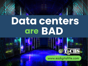 Data centers harm the environment and personal data privacy